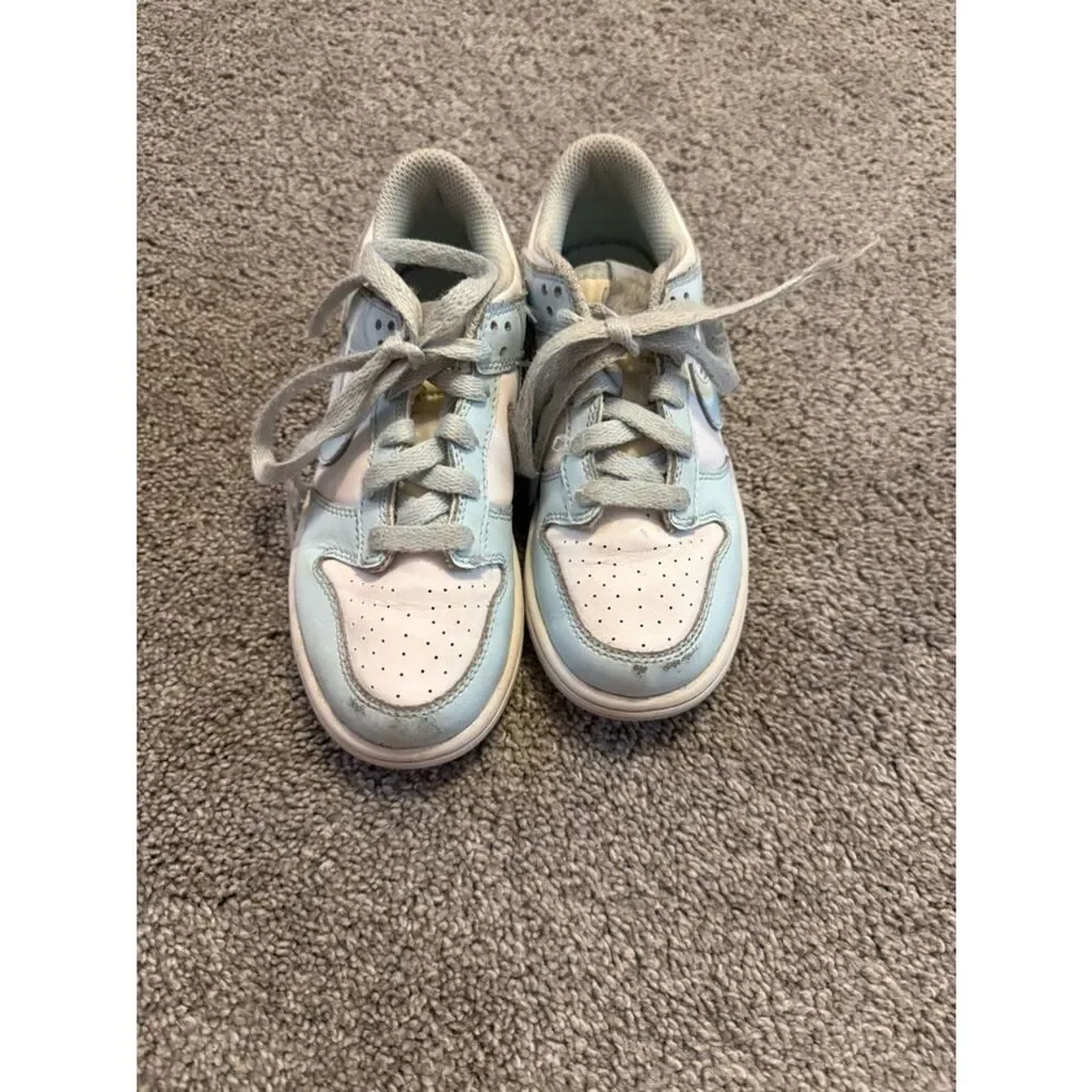 Nike Glacier Blue Dunk Low-Top Sneakers Sz 13.5